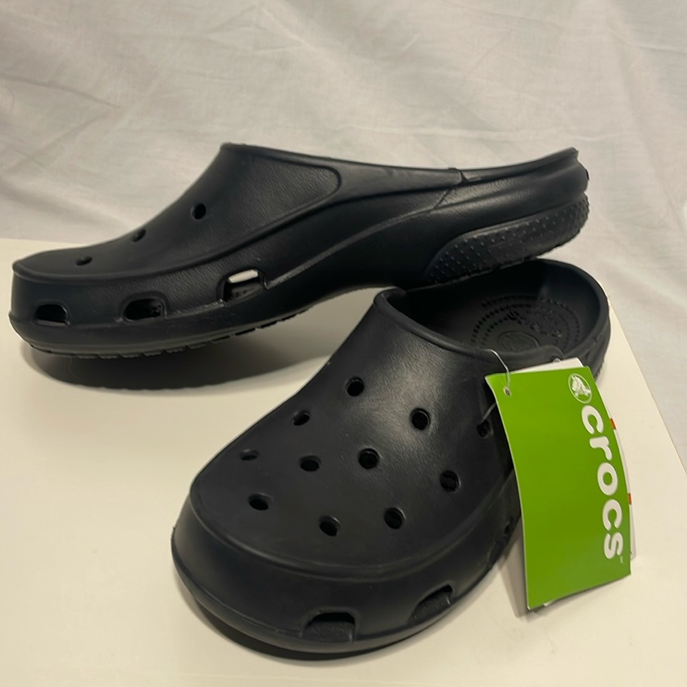 NWT Crocs slides size women’s 9